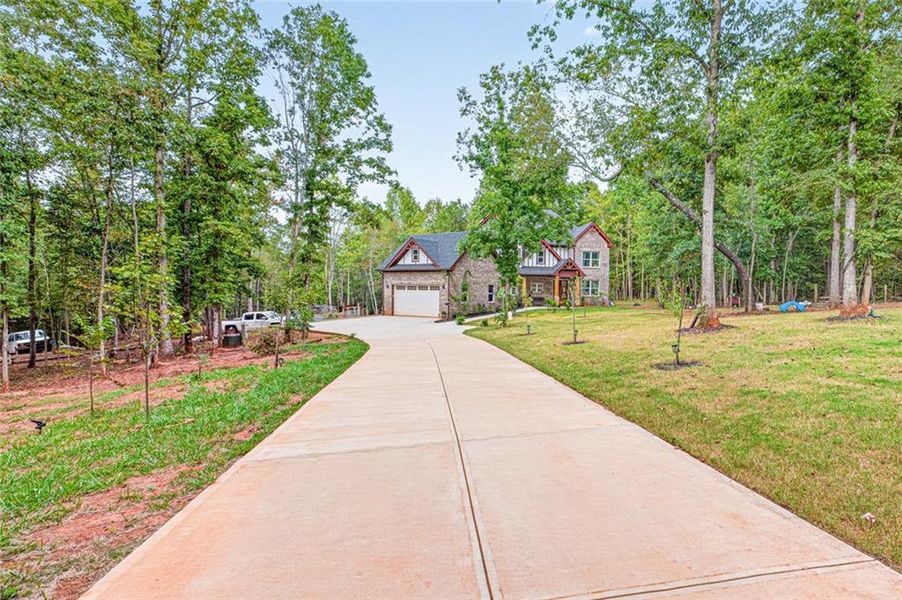 Front exterior of a new home in , Nicholson, GA, highlighting curb appeal (Image 24).