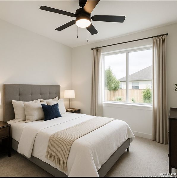 Furnished interior view inside a new home in , San Antonio (Image 5).