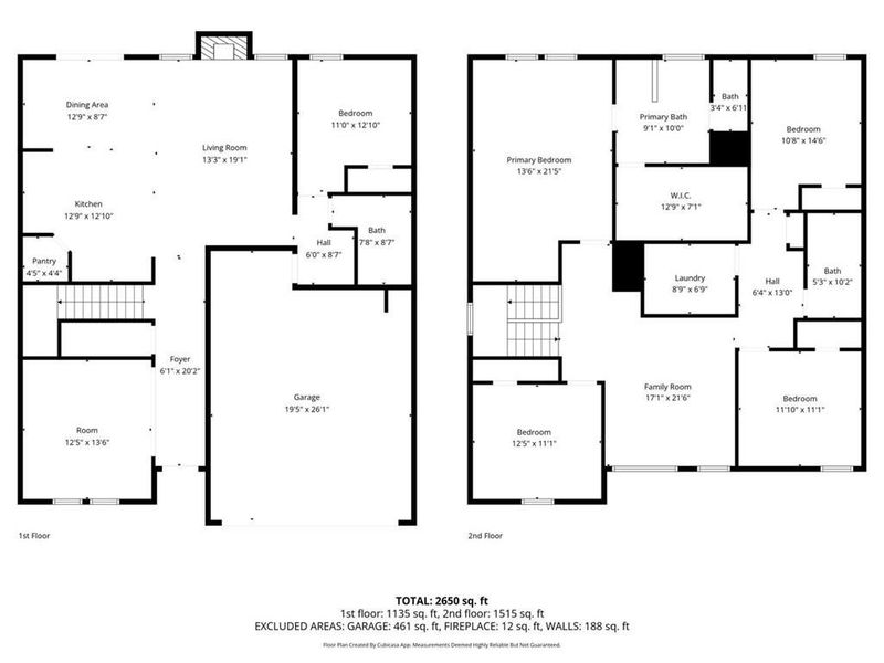 2D floor plan layout of this home in , Loganville, GA (Image 6).