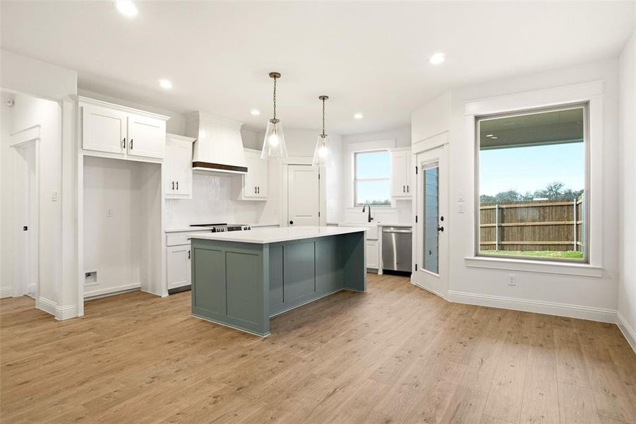 Furnished interior view inside a new home in The Villas at Heritage Pointe, Weatherford (Image 9).