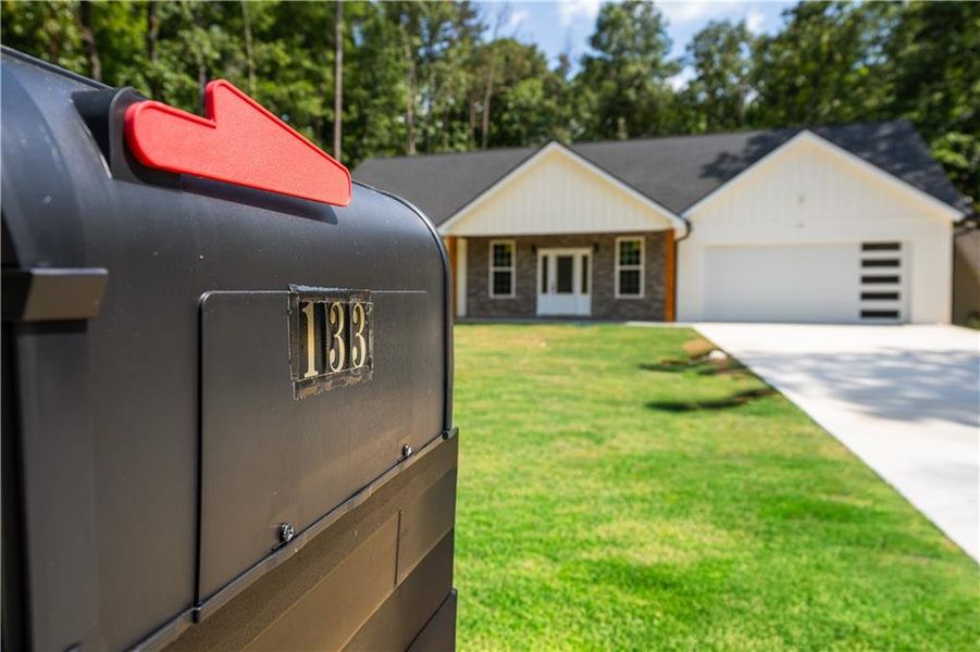 Front exterior of a new home in , Rome, GA, highlighting curb appeal (Image 16). Front exterior of a new home in , Rome, GA, highlighting curb appeal (Image 16).