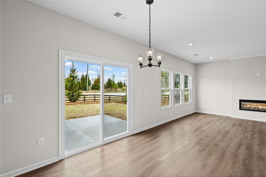 Spacious, unfurnished interior of a new home in Crossvine Estates, Braselton (Image 34).