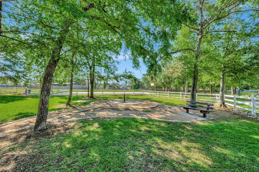 Take your furry friends out for some exercise at this adorable dog park in the community of Glen Oaks.