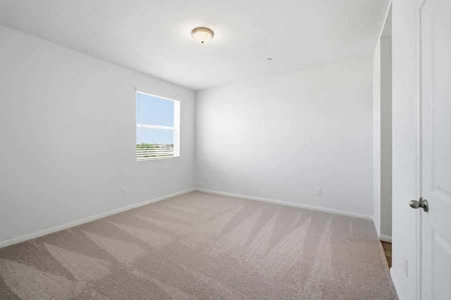 Spacious, unfurnished interior of a new home in Municipal Drive Townhomes, Leander (Image 20). Spacious, unfurnished interior of a new home in Municipal Drive Townhomes, Leander (Image 20).