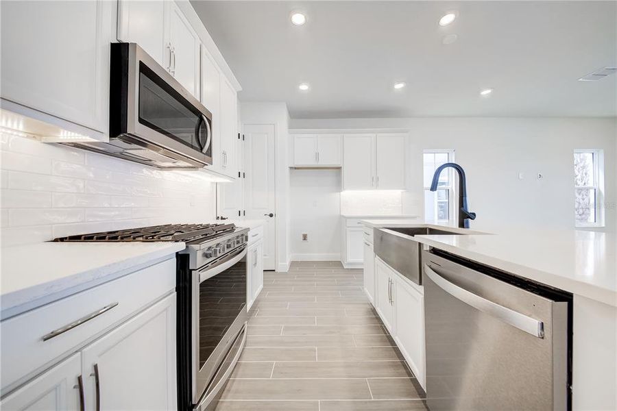 Furnished interior view inside a new home in Bungalow Walk at Lakewood Ranch, Lakewood Ranch (Image 10).