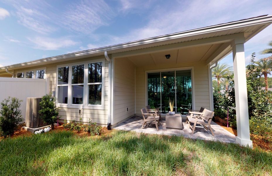 Representative exterior details of a home built from the Ellenwood by Del Webb in Del Webb Nocatee, Ponte Vedra (Image 3). Representative exterior details of a home built from the Ellenwood by Del Webb in Del Webb Nocatee, Ponte Vedra (Image 3).