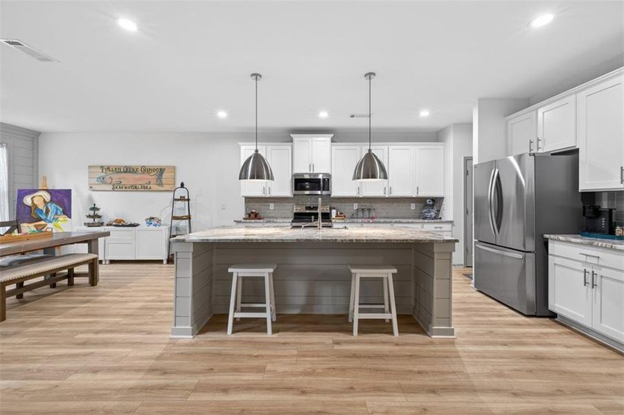 Furnished interior view inside a new home in , Winder (Image 7).