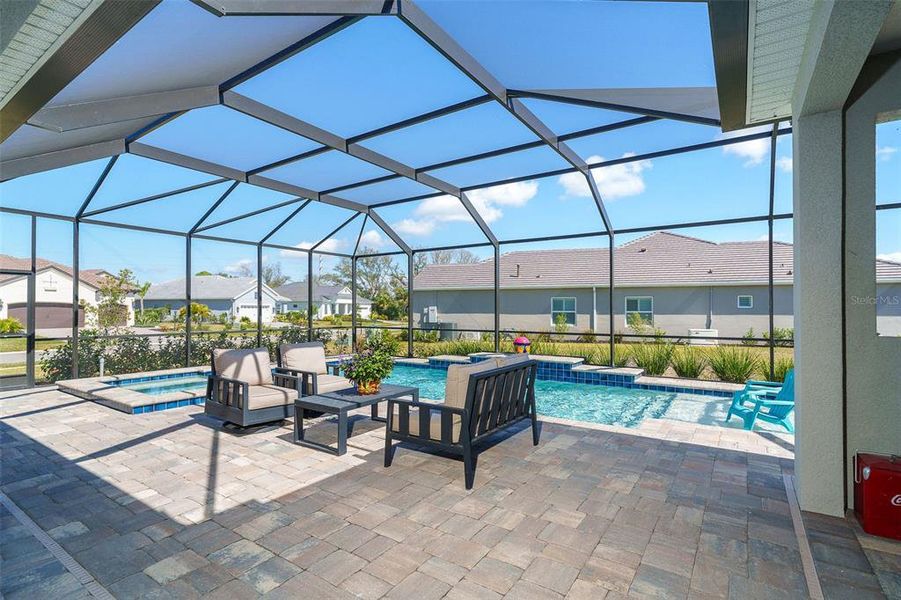 Exterior details and patio area of a home in , Englewood (Image 28).