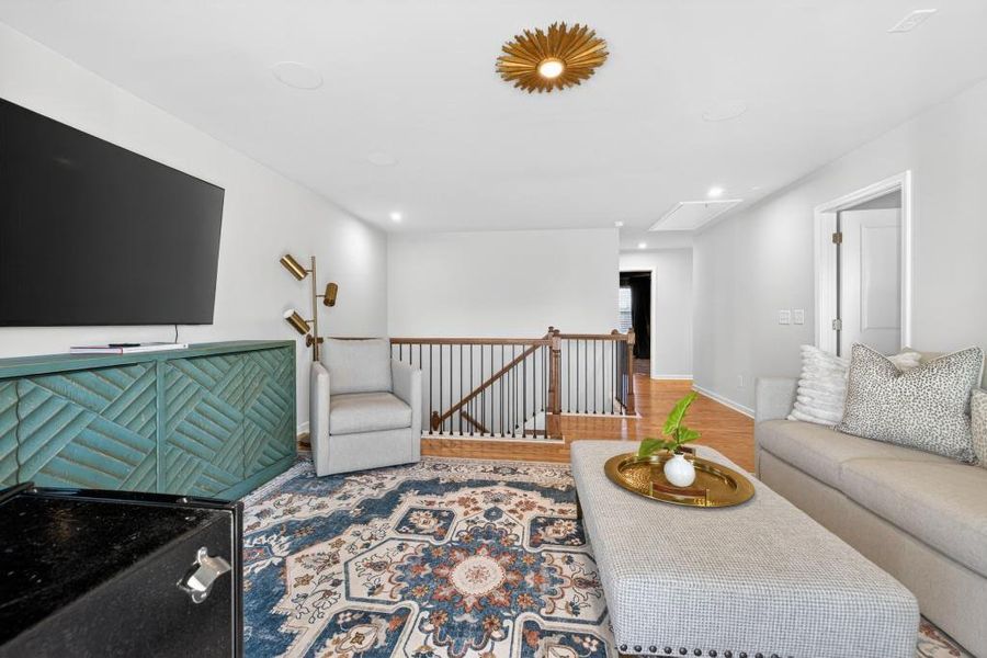 Furnished interior view inside a new home in Reunion, Flowery Branch (Image 76).