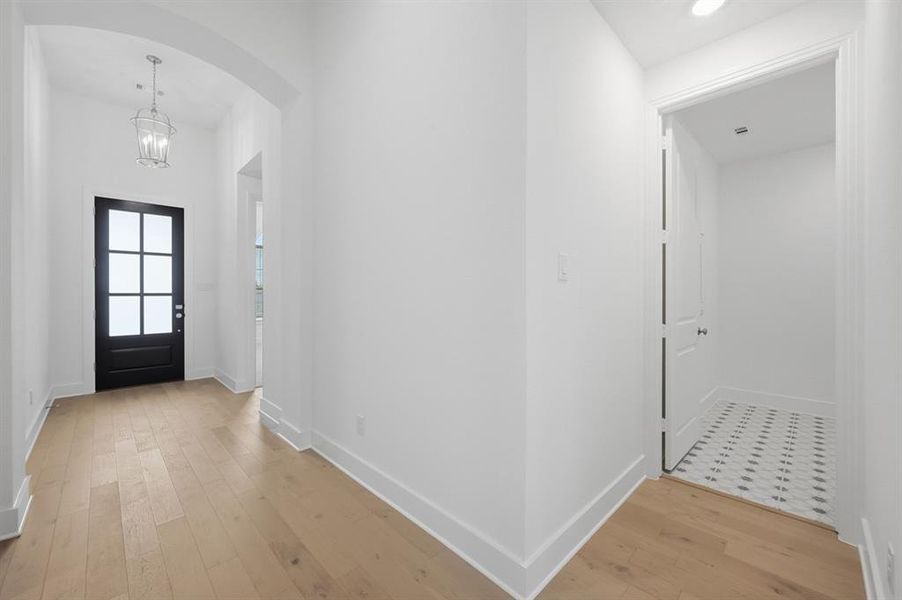 Spacious, unfurnished interior of a new home in Wellington: Artisan Series - 50ft lots, Haslet (Image 17).