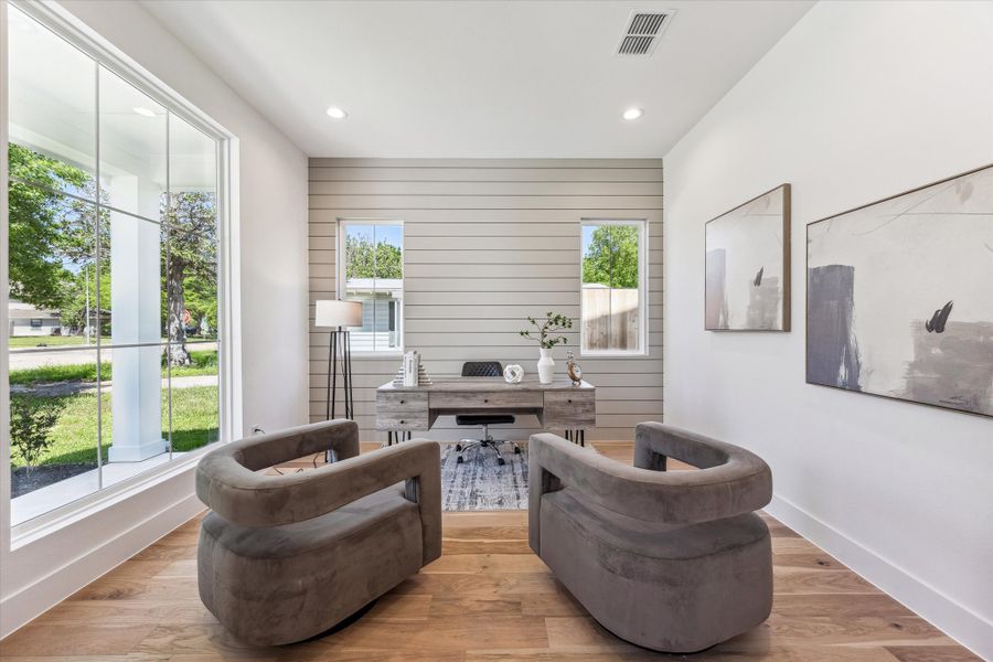 Furnished interior view inside a new home in , Houston (Image 8). Furnished interior view inside a new home in , Houston (Image 8).