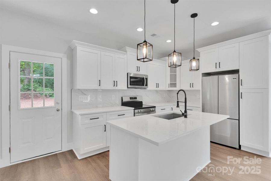 Furnished interior view inside a new home in , Bessemer City (Image 4).