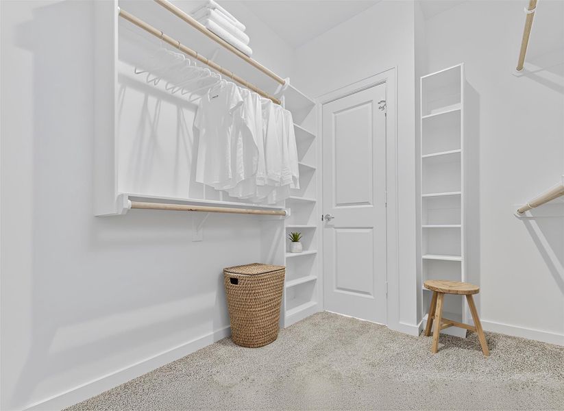 Furnished interior view inside a new home in Highland Commons, Houston (Image 12).