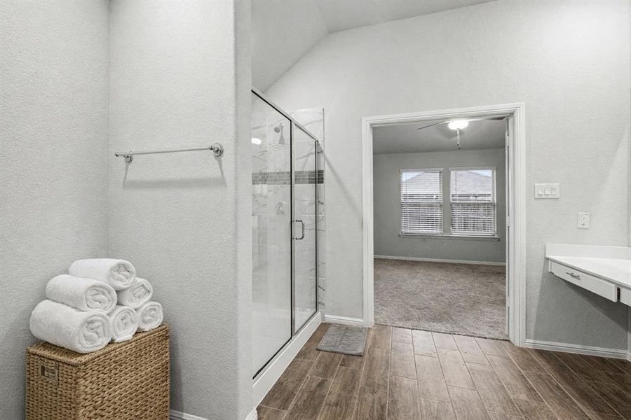 Furnished interior view inside a new home in , Fort Worth (Image 12).