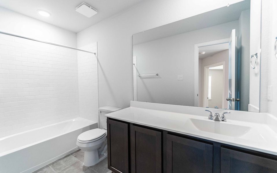 Furnished interior view inside a new home in Windrose Green, Angleton (Image 7). Furnished interior view inside a new home in Windrose Green, Angleton (Image 7).