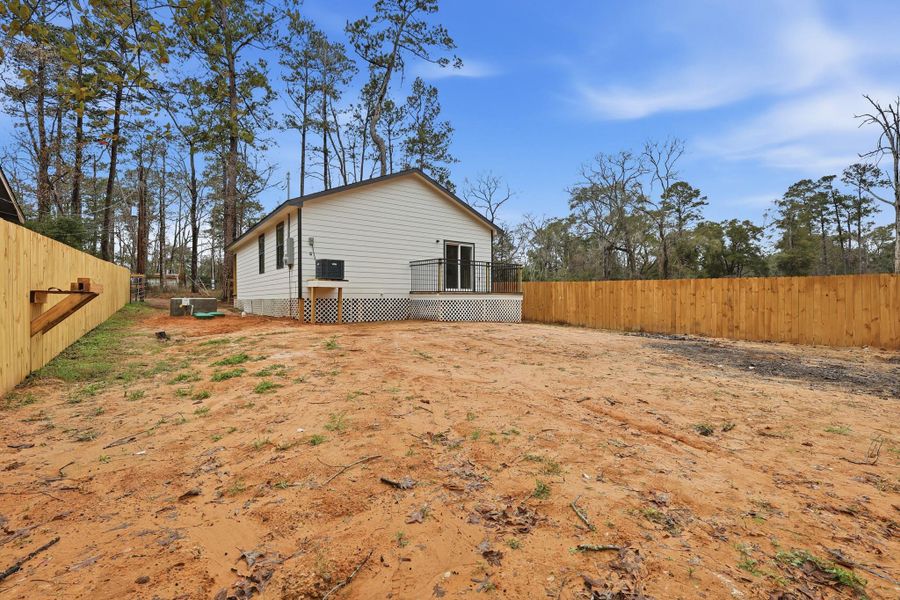 Large Open Back Yard