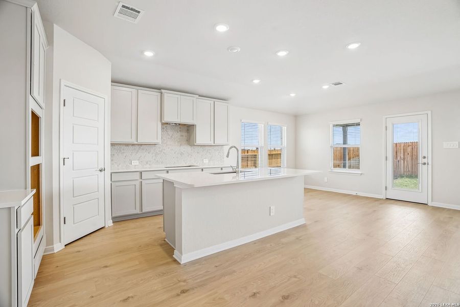 Furnished interior view inside a new home in Carmel Ranch, Schertz (Image 11).