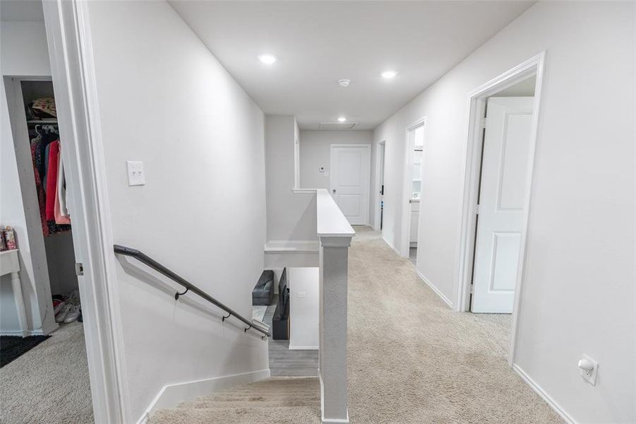 Furnished interior view inside a new home in Waterside at Cedar Creek, Abilene (Image 8).