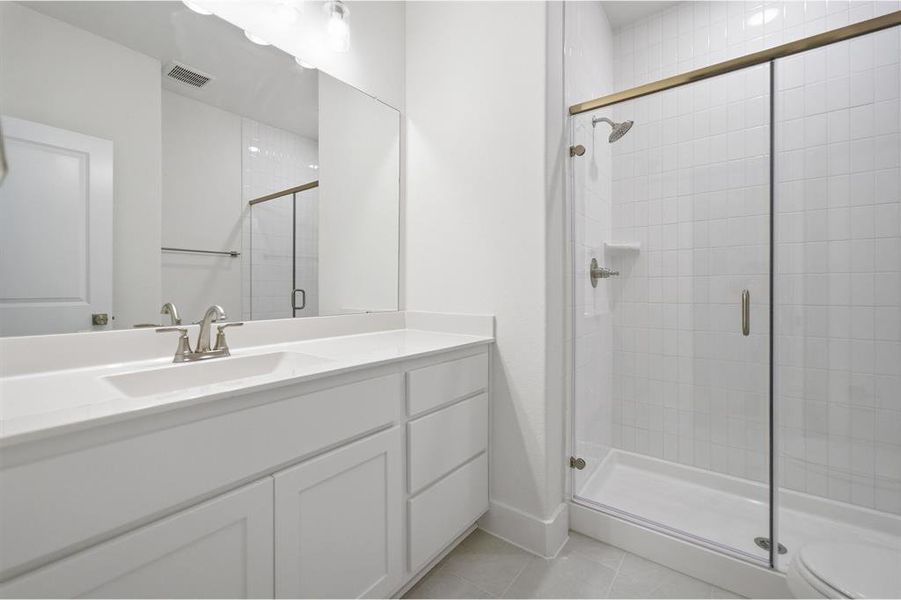 Furnished interior view inside a new home in Sonoma Verde, Rockwall (Image 8). Furnished interior view inside a new home in Sonoma Verde, Rockwall (Image 8).