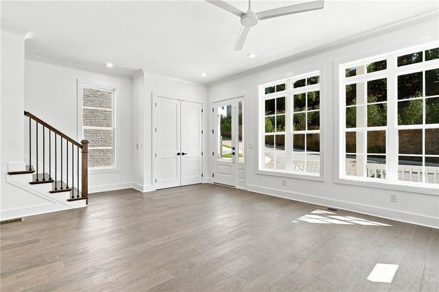 Spacious, unfurnished interior of a new home in Parkside Roswell, Roswell (Image 30).