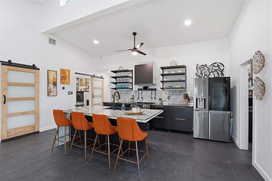 Furnished interior view inside a new home in , Granbury (Image 18).