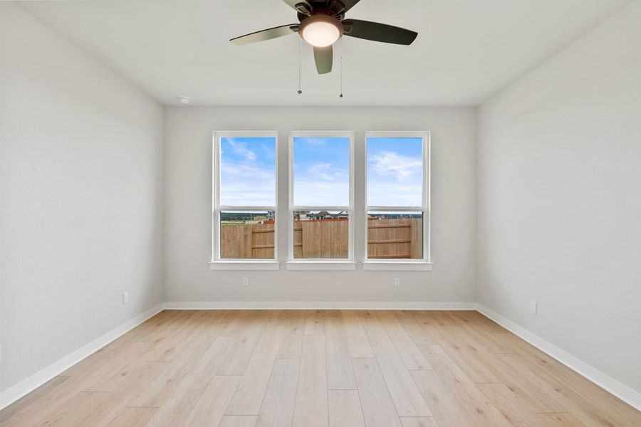Spacious, unfurnished interior of a new home in Terrace Collection at Lariat, Liberty Hill (Image 29). Spacious, unfurnished interior of a new home in Terrace Collection at Lariat, Liberty Hill (Image 29).