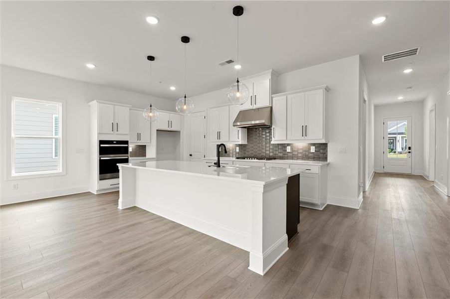 Furnished interior view inside a new home in , Kennesaw (Image 5).
