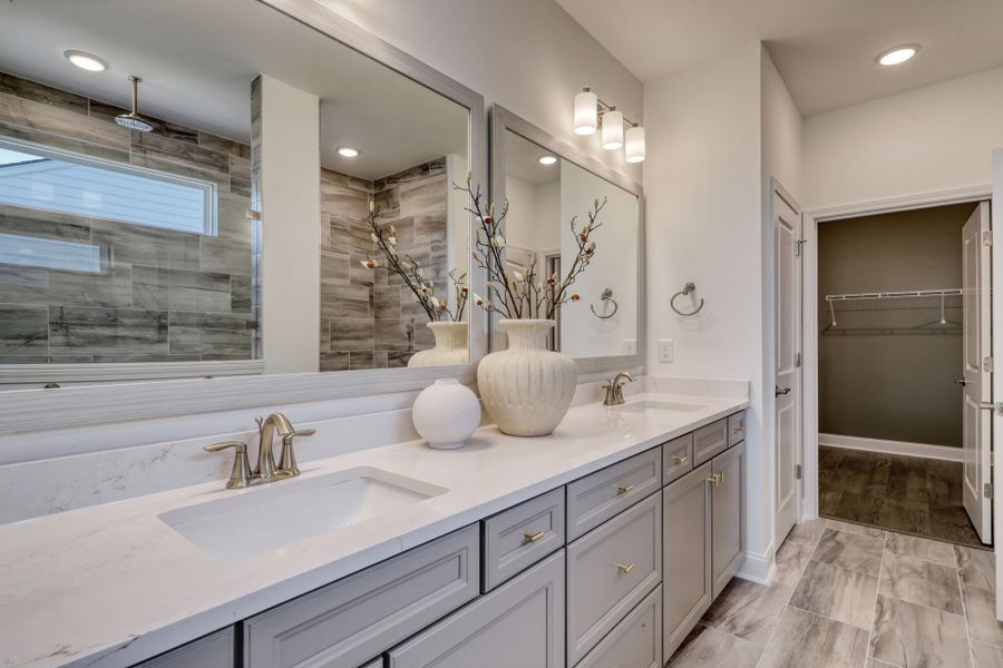 Owner’s Bathroom with Double Vanity