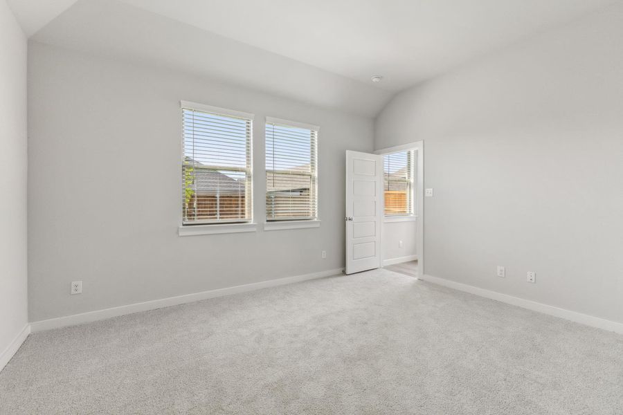 Spacious, unfurnished interior of a new home in Trinity Ranch, Elgin (Image 13). Spacious, unfurnished interior of a new home in Trinity Ranch, Elgin (Image 13).