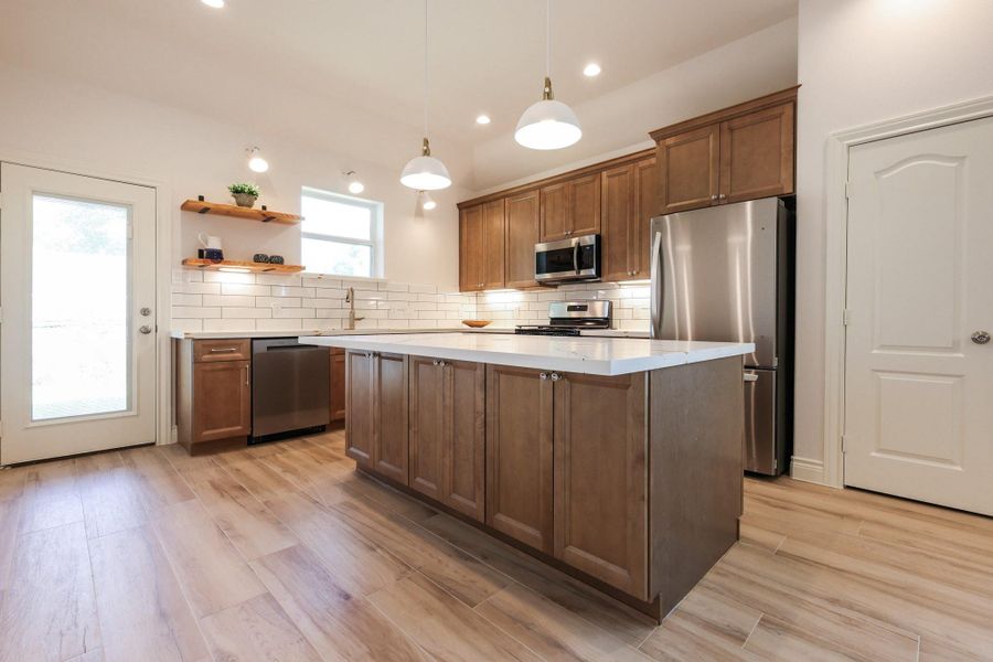 Furnished interior view inside a new home in , Pearland (Image 4).