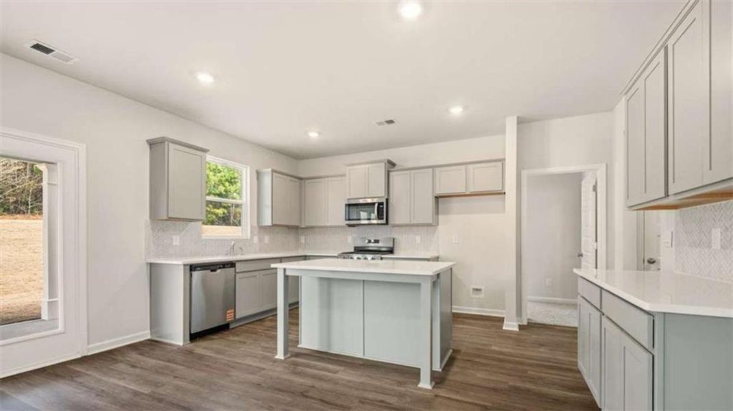 Furnished interior view inside a new home in Bridle Creek, Locust Grove (Image 6).