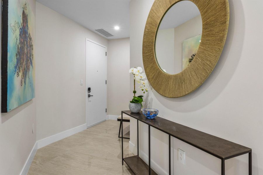 Furnished interior view inside a new home in , West Palm Beach (Image 42).