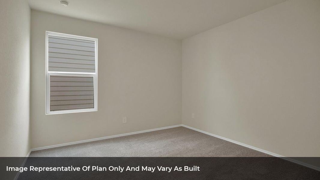 Spacious, unfurnished interior of a new home in Bar W Ranch, Leander (Image 11).