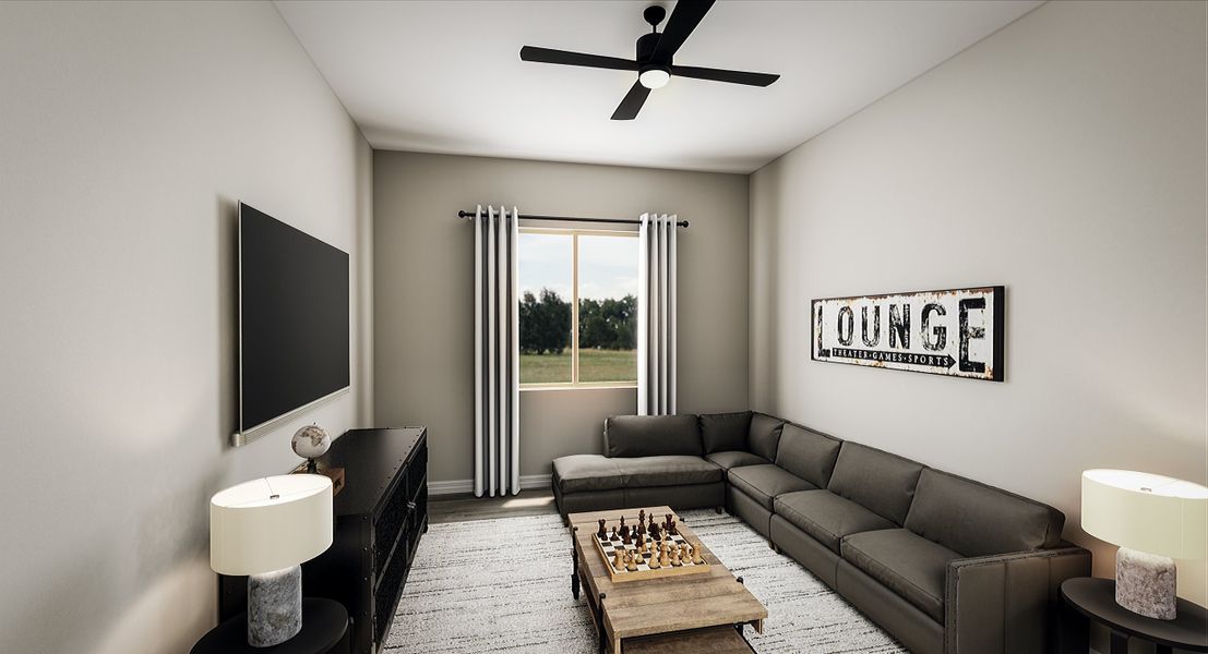 Representative furnished interior of a home built from the Mandarin Plan 5010 by Tri Pointe Homes in Whispering Hills, Laveen (Image 8).