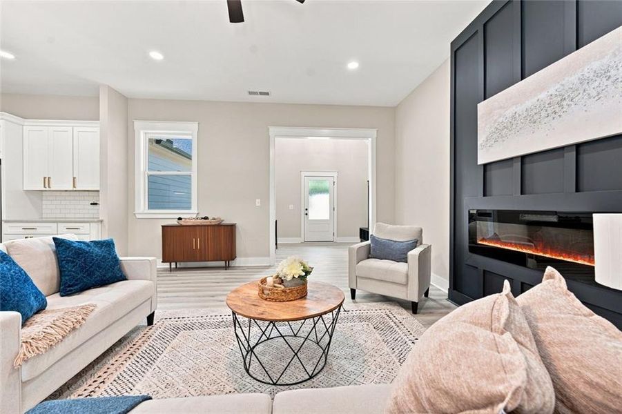 Furnished interior view inside a new home in , Douglasville (Image 12).