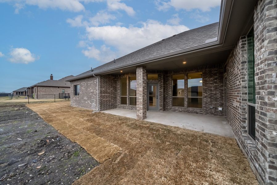 Representative exterior details of a home built from the Jude by Robbie Hale Homes in High Meadows Estates, Nevada (Image 4).
