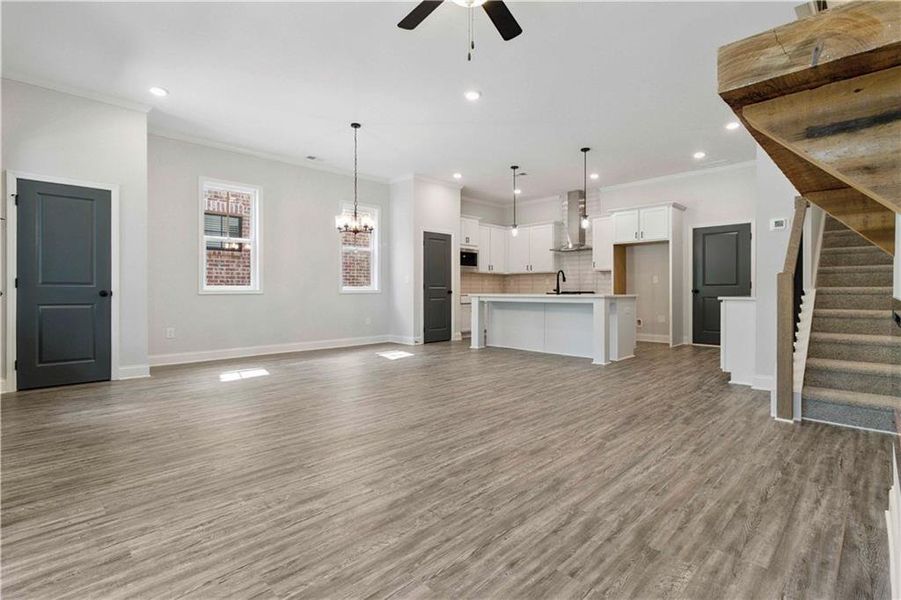Spacious, unfurnished interior of a new home in Serenity, Hapeville (Image 10).