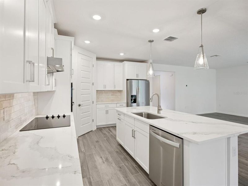 Furnished interior view inside a new home in Salt Meadows - Signature Series, Parrish (Image 5). Furnished interior view inside a new home in Salt Meadows - Signature Series, Parrish (Image 5).