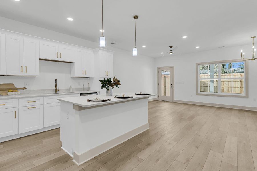 Furnished interior view inside a new home in , North Charleston (Image 5).