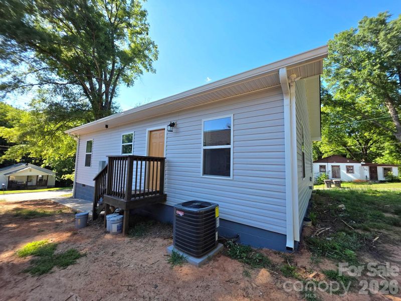 Exterior details and patio area of a home in , Statesville (Image 22).