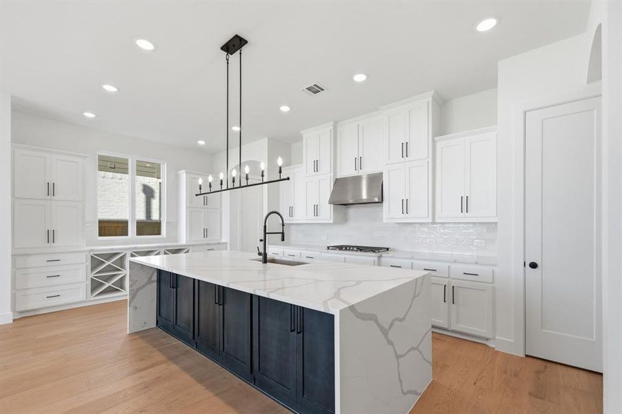 Furnished interior view inside a new home in Quail Hollow: 72ft. lots, Rockwall (Image 6).