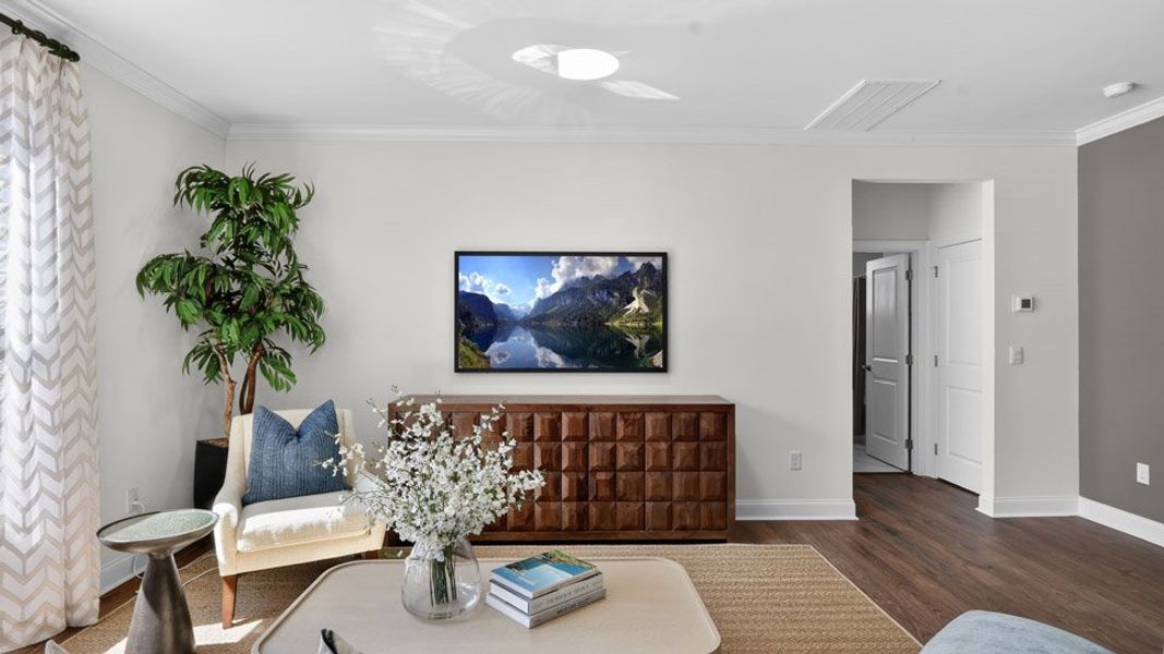 Furnished interior view inside a new home in The Manors at Martin Farms, Aberdeen (Image 5).