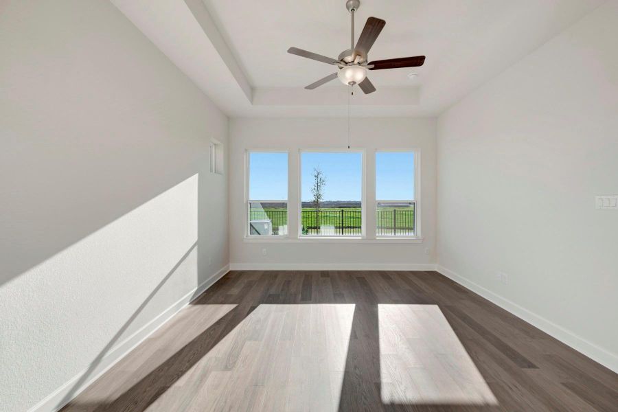 Spacious, unfurnished interior of a new home in Brookewater 55’ Homesites, Rosenberg (Image 26).
