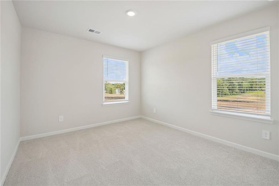 Spacious, unfurnished interior of a new home in Northwoods at Mirror Lake, Villa Rica (Image 23). Spacious, unfurnished interior of a new home in Northwoods at Mirror Lake, Villa Rica (Image 23).
