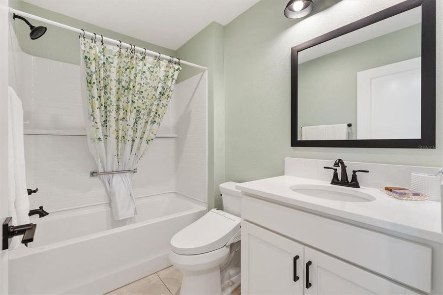 Furnished interior view inside a new home in , The Villages (Image 28).