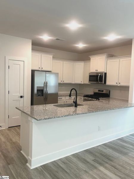 Furnished interior view inside a new home in Parkstone Place Townhomes, Roebuck (Image 3).