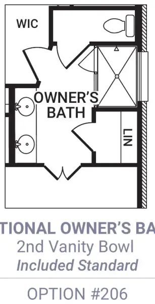 2nd Sink in Owners Bath