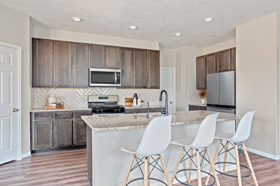 Image 12 representing the 1631 by KB Home in Vida Costera, Texas City, TX.
