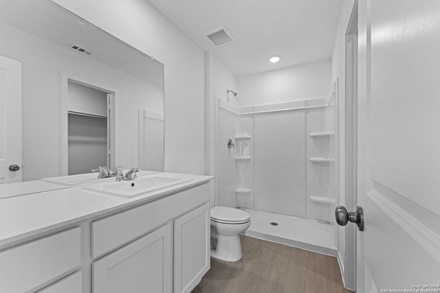 Furnished interior view inside a new home in Torian Village: Belmar Collection, San Antonio (Image 3).