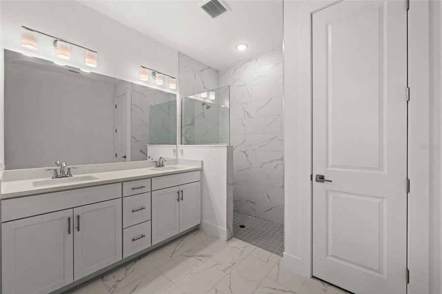 Furnished interior view inside a new home in , Punta Gorda (Image 31).